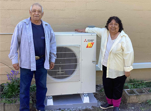Medina Family and ac unit