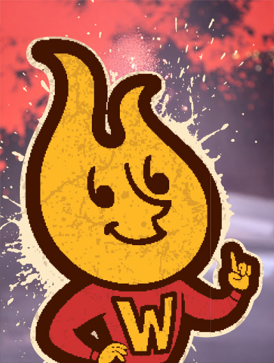 woodward mascot